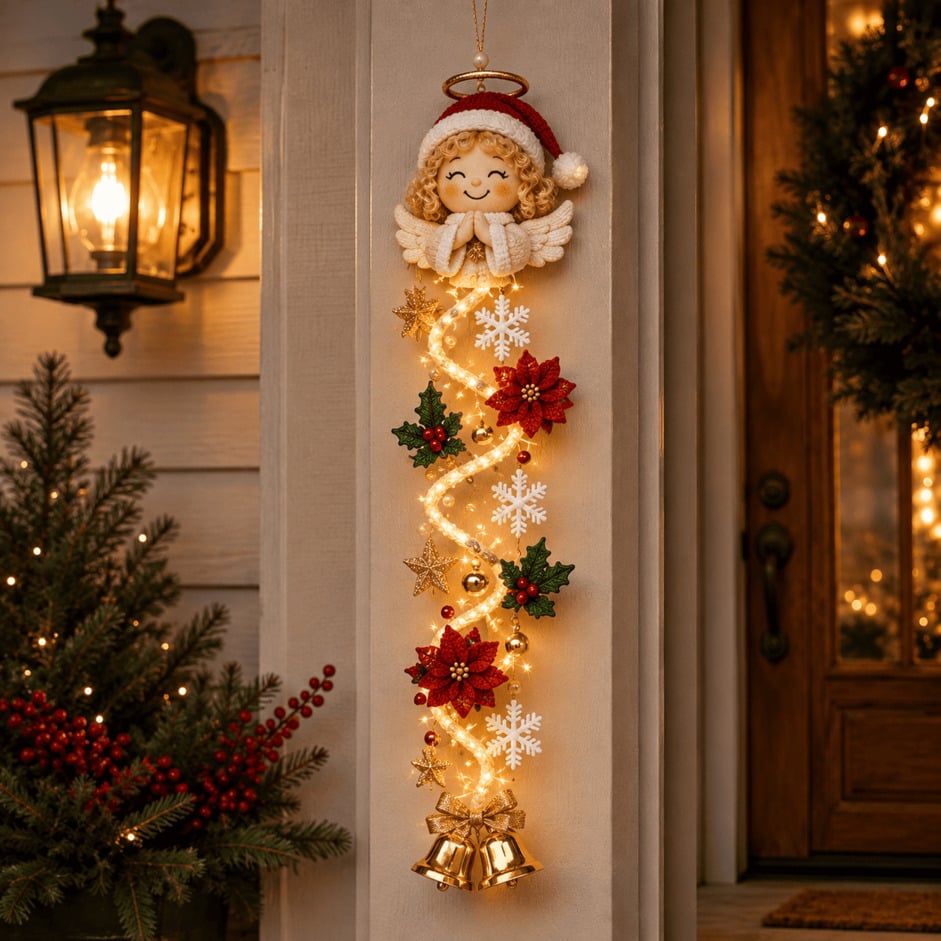 โณ Last day! 59% OFF โ ๐
Glowing Christmas Door Hanger