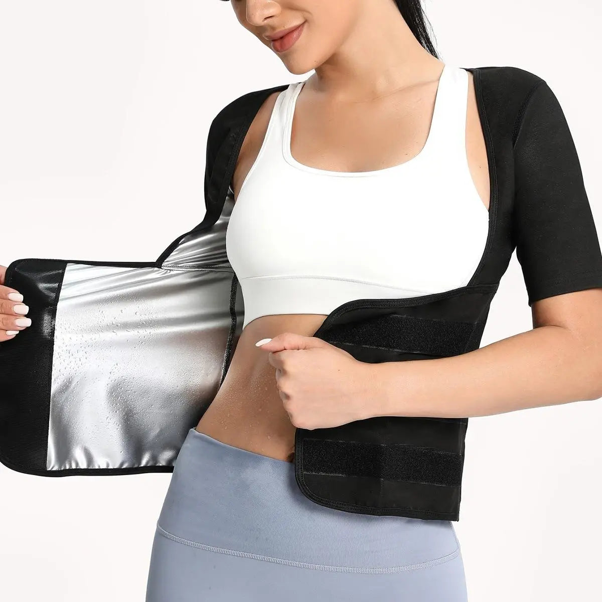 ๐โโก๏ธ๐๏ธโโ๏ธ Women's Sweat Compression Shapewear Vest - Athletic Active Tops