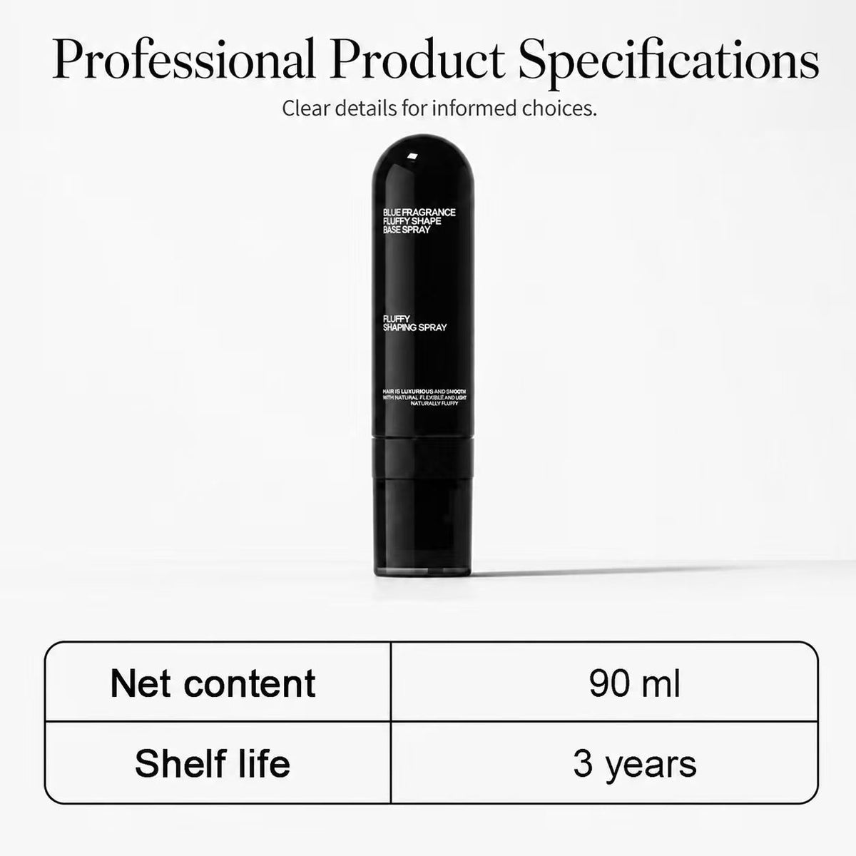 ๐ Volumizing Hair Styling Spray (90ml) โ Natural Root Lift & Peach Scent โจ