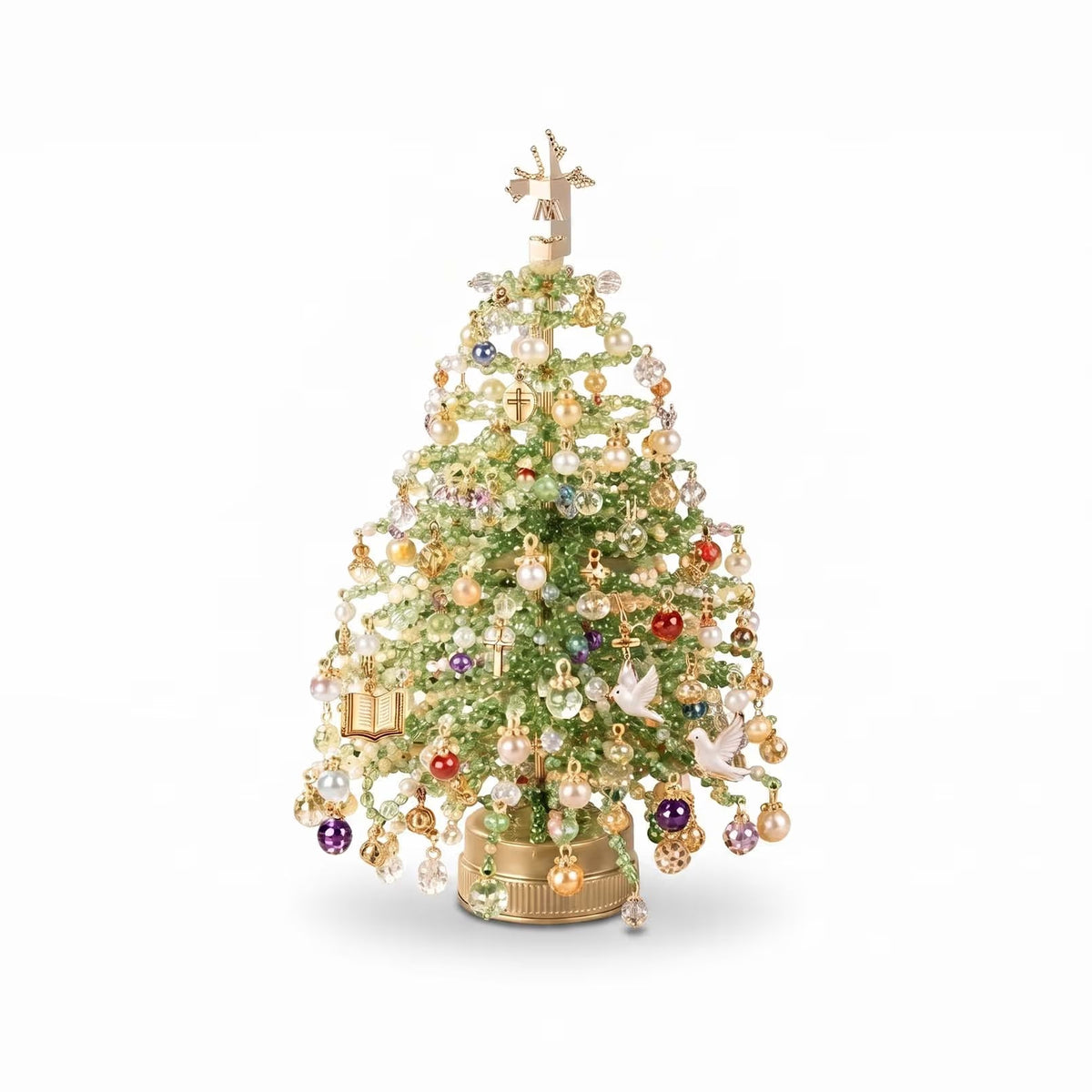 🎄Last Day 49% OFF – ✨ DIY Beaded Christmas Tree Kit – 🎅Create Your Own Sparkling Holiday Decoration