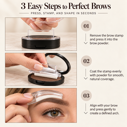 Perfect Brows in Seconds-5-Second Brow Stamp Kit